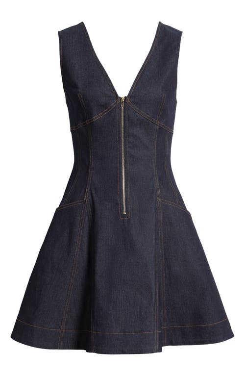 Freemarket Sleeveless Denim Minidress In Multi