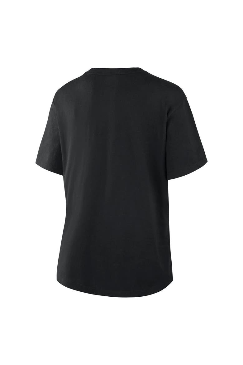 Women's Black Houston Astros Relaxed Fit Legacy T-Shirt, Alternate, color, Black