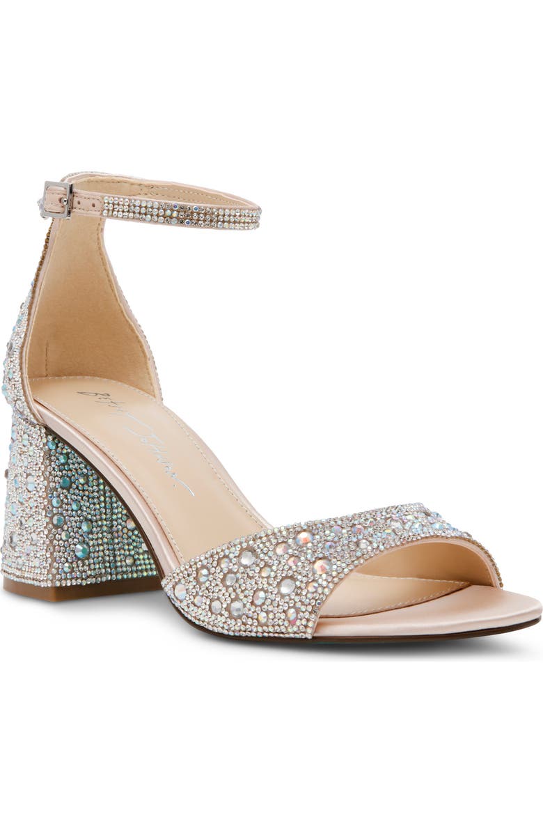 Betsey Johnson Kami Sandal, Main, color, Rhinestone