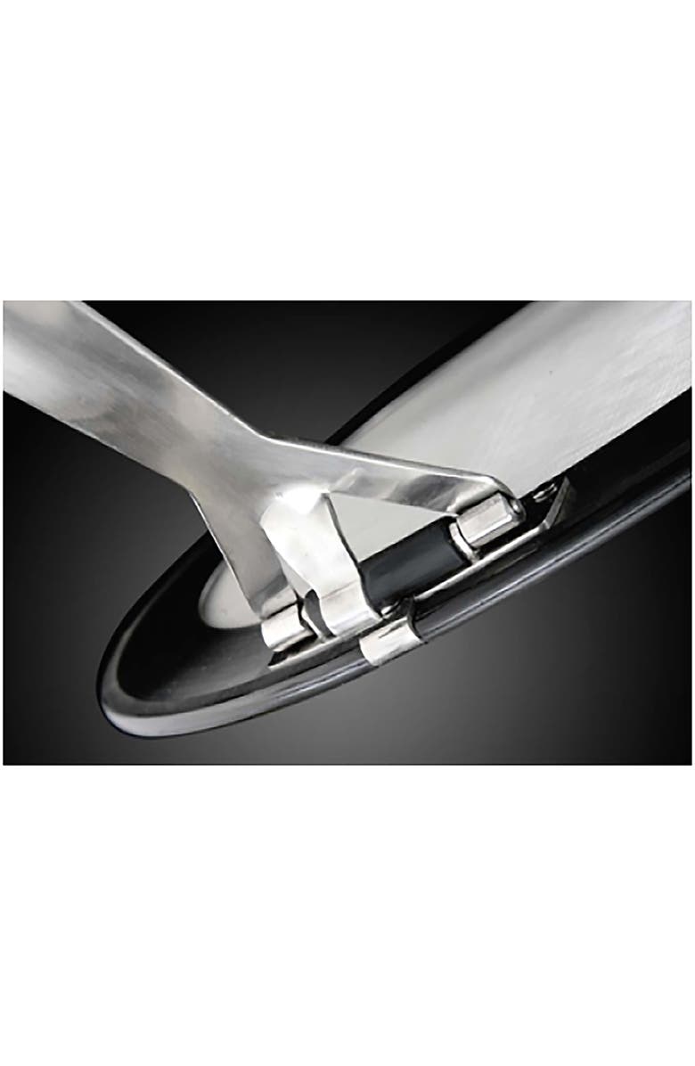 Le Creuset 12-Inch Stainless Steel Splatter Guard, Alternate, color, Silver