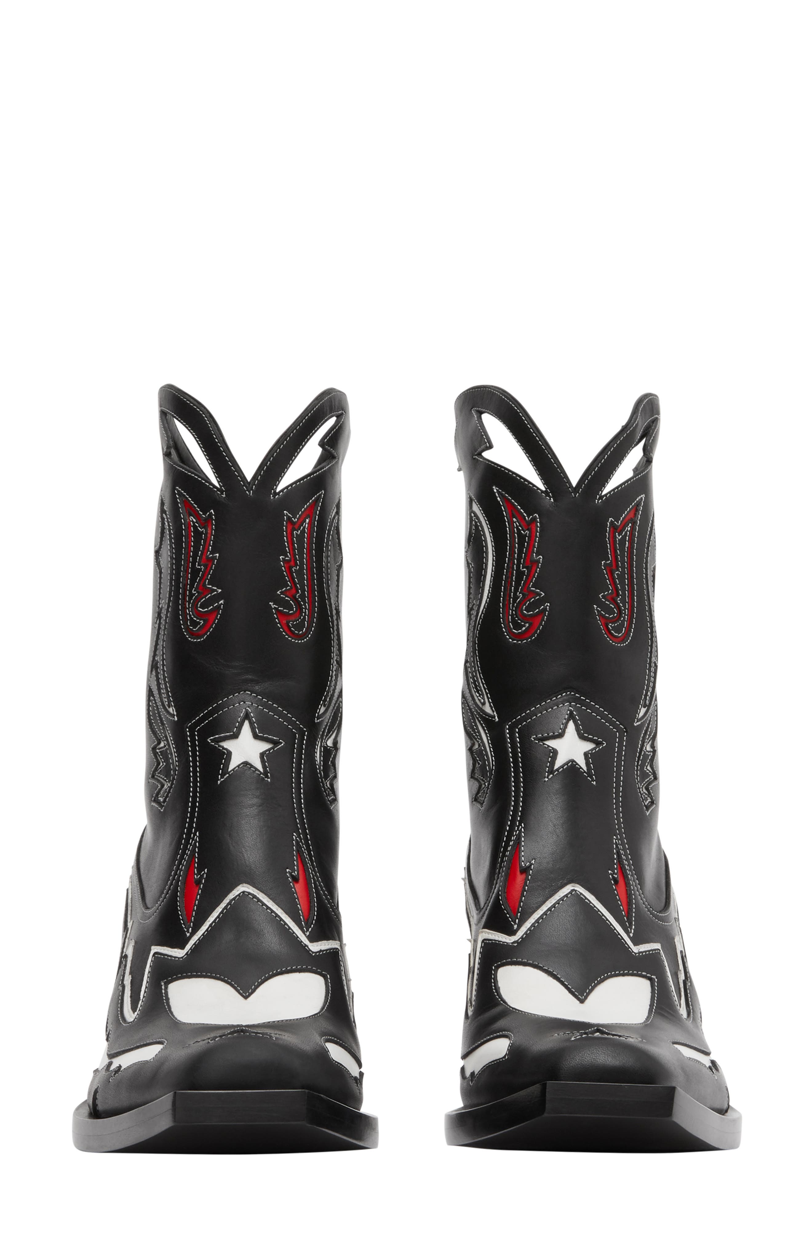 Burberry Matlock Cowboy Boot, Alternate, color, 