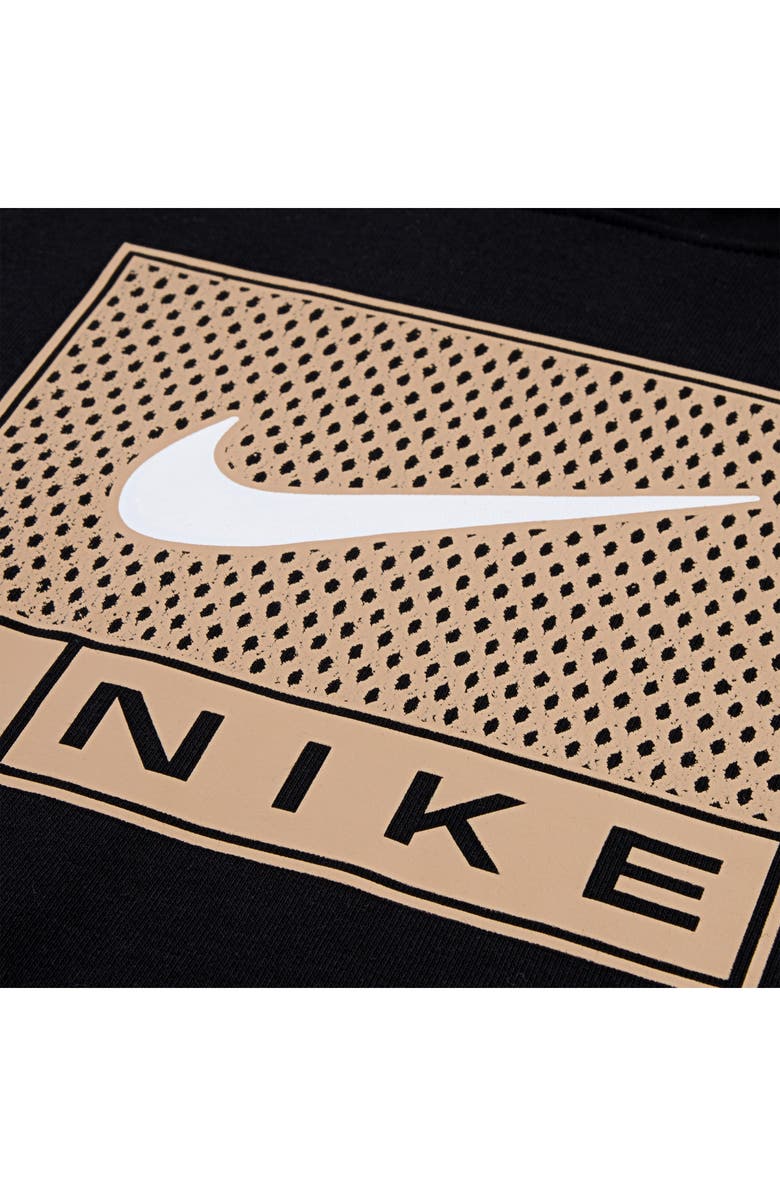 3 Brand Kids' Logo Hoodie, Alternate, color, Black