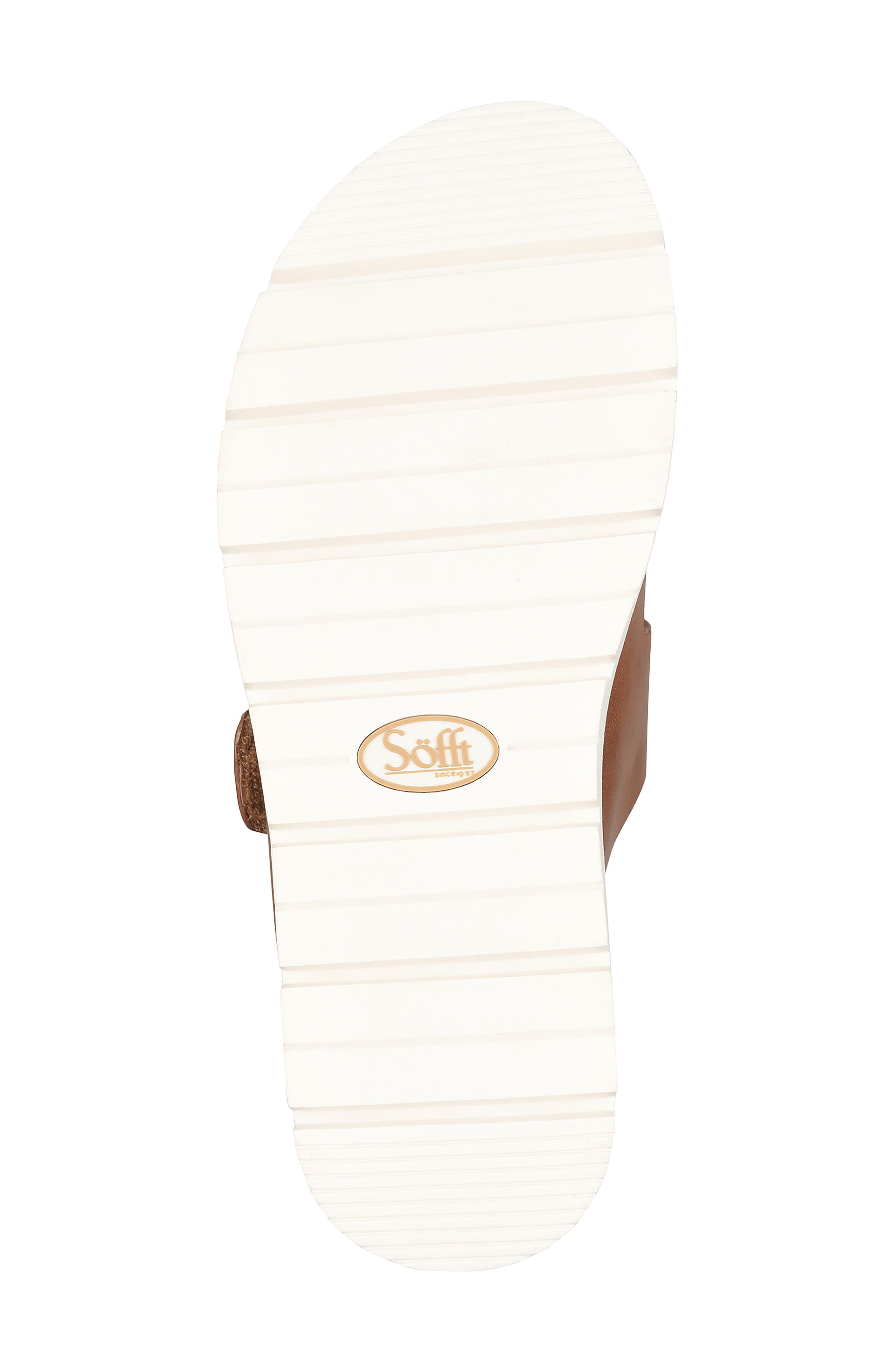 Gabby Platform Slide Sandal, Alternate, color, LUGGAGE