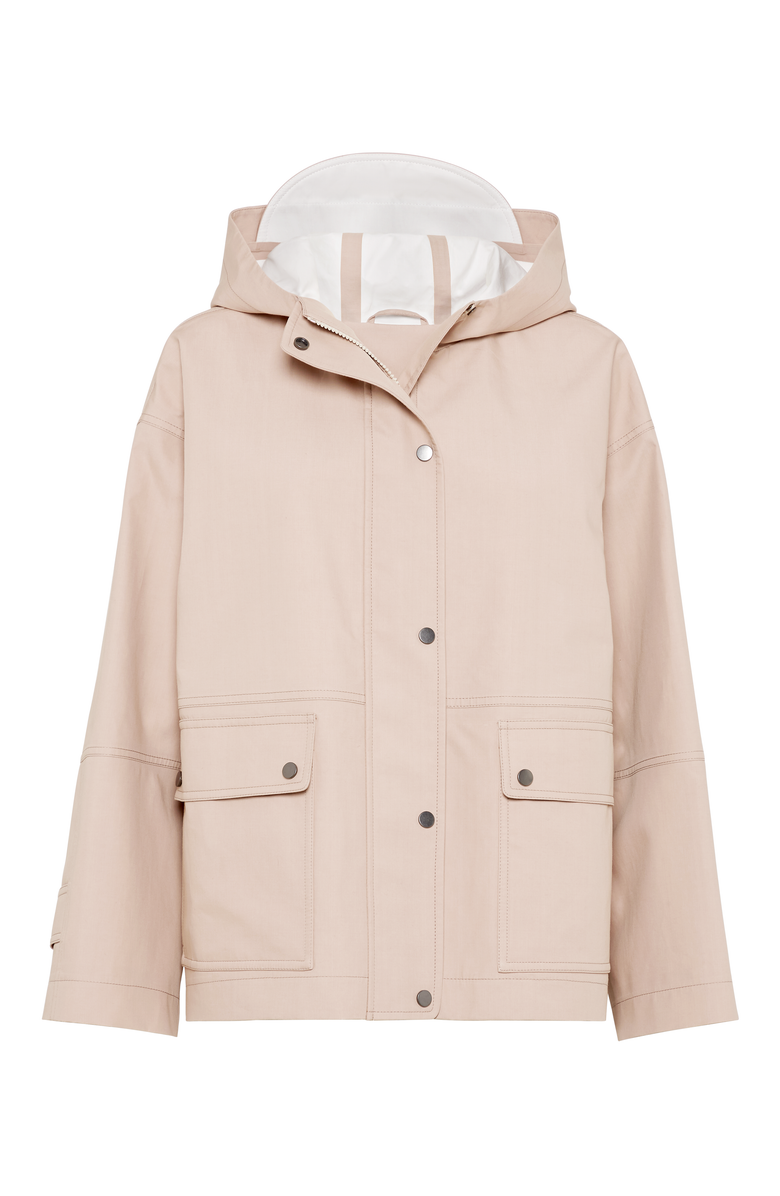 Brunello Cucinelli Cotton poplin outerwear jacket, Main, color, 