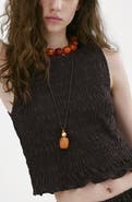 MANGO Smocked Tank