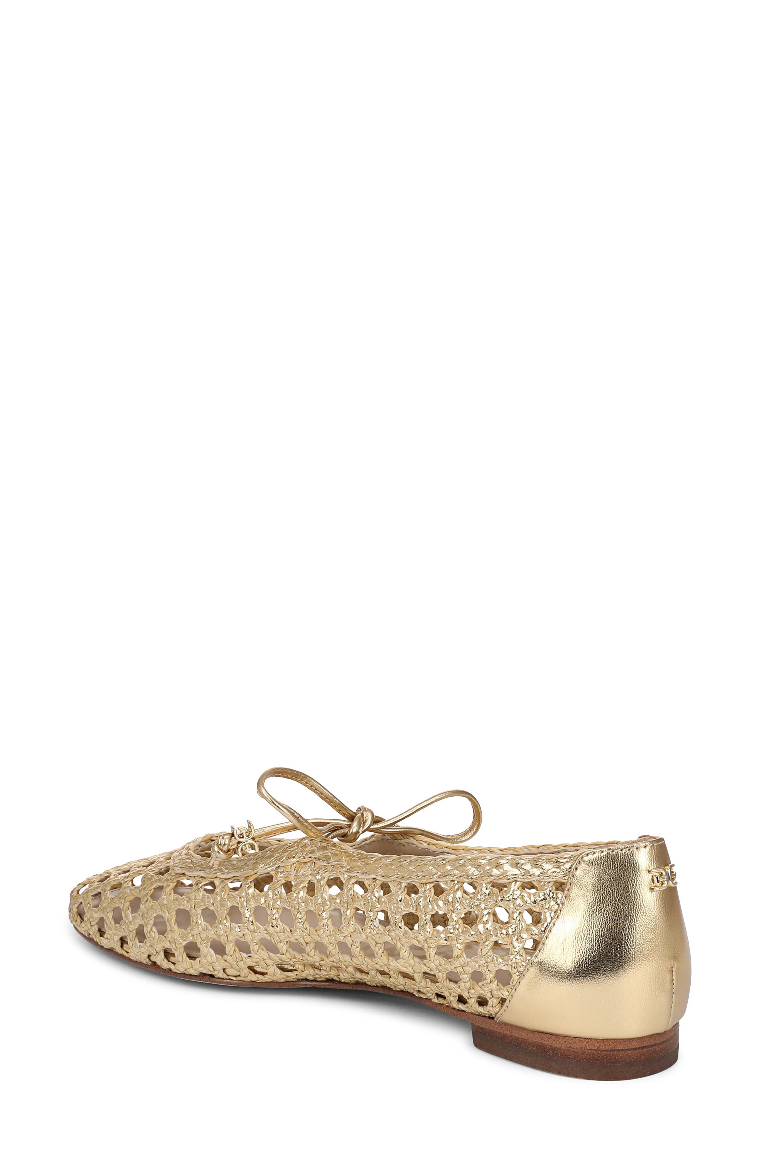 Marcie Ballet Flat, Alternate, color, AMBER GOLD