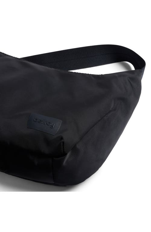 Bellroy Laneway Crescent Crossbody Bag In Black