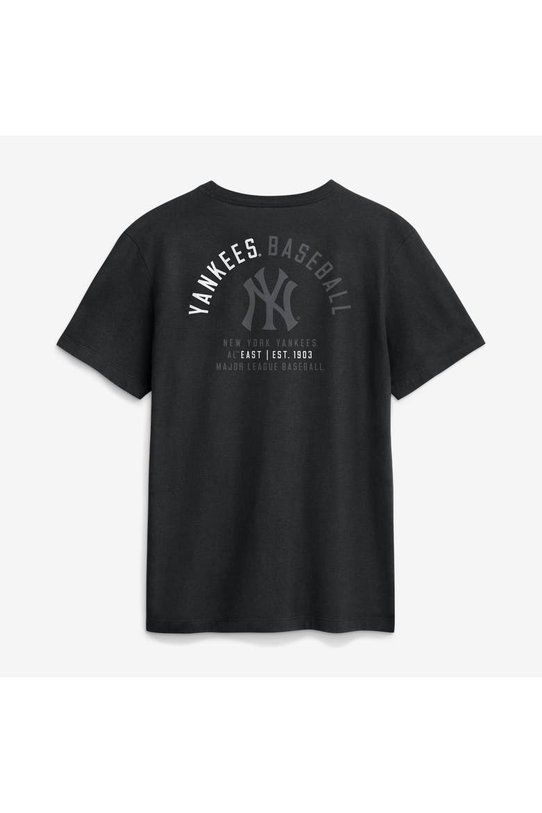 Men's Nike Black New York Yankees Split Logo T-Shirt, Alternate, color, Black