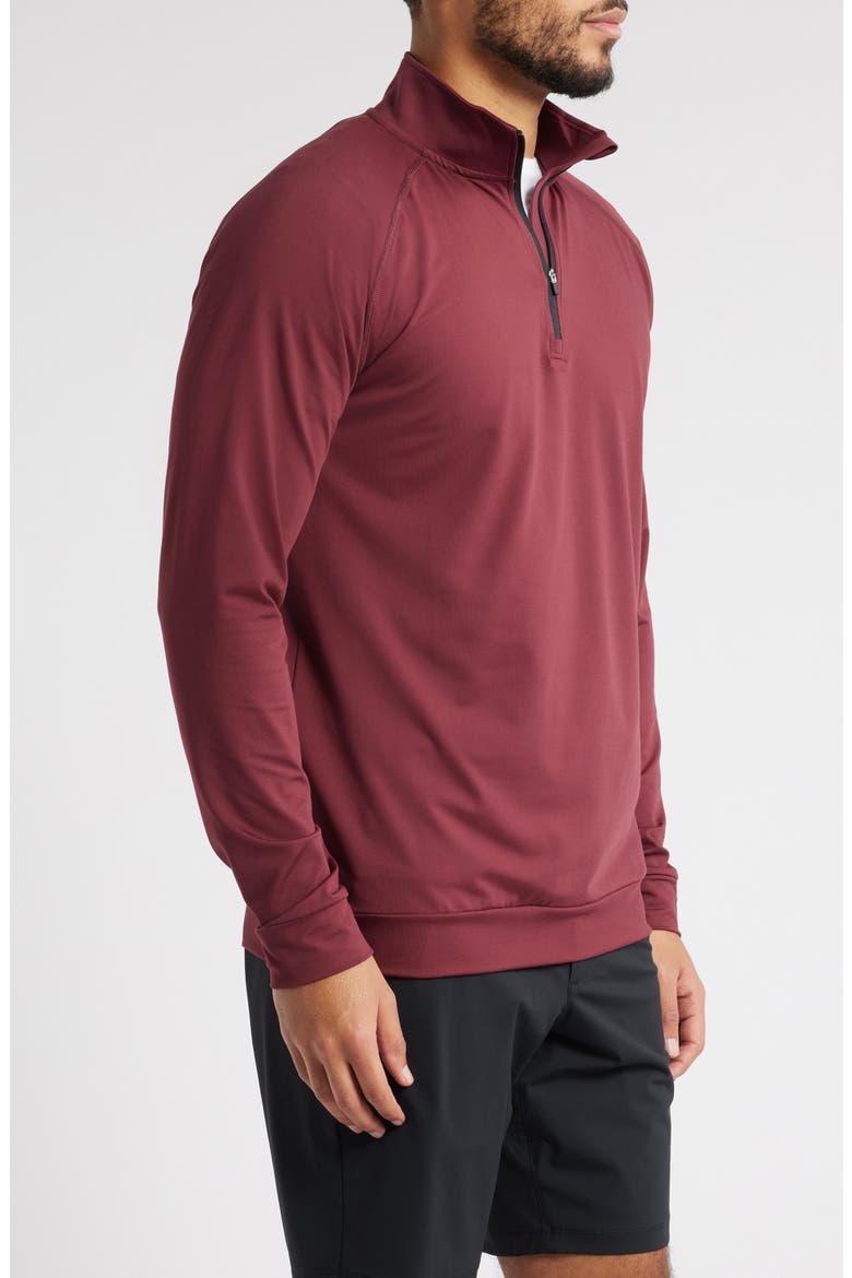 Colt Quarter Zip Golf Pullover, Alternate, color, MAROON