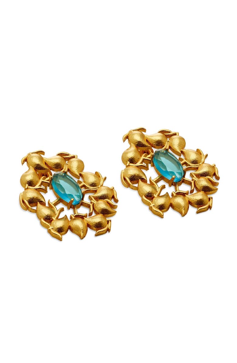 Dhwani Bansal KERI EARRINGS, Alternate, color, Gold Plated