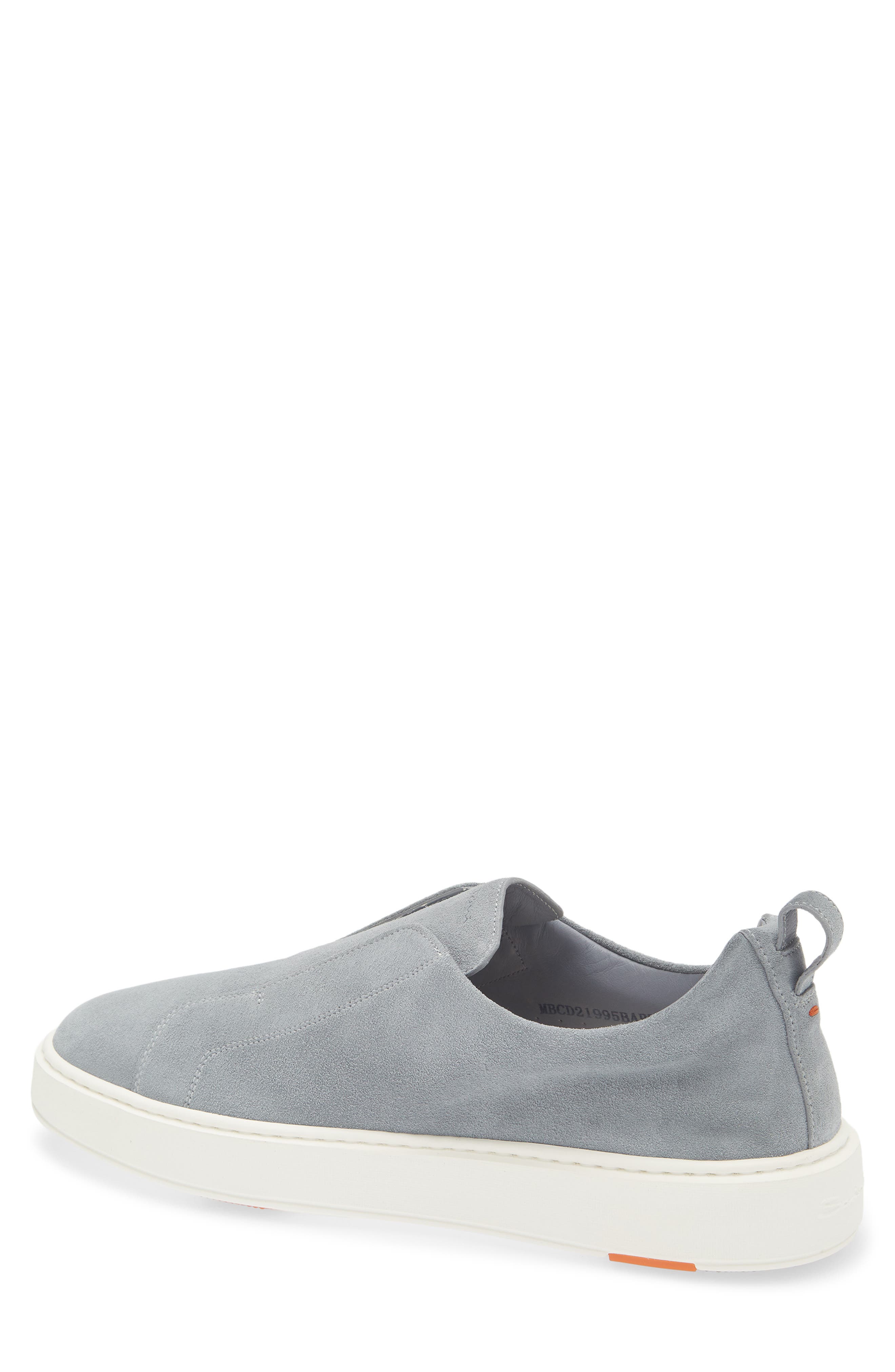 Santoni Victor Sneaker, Alternate, color, Light Blue