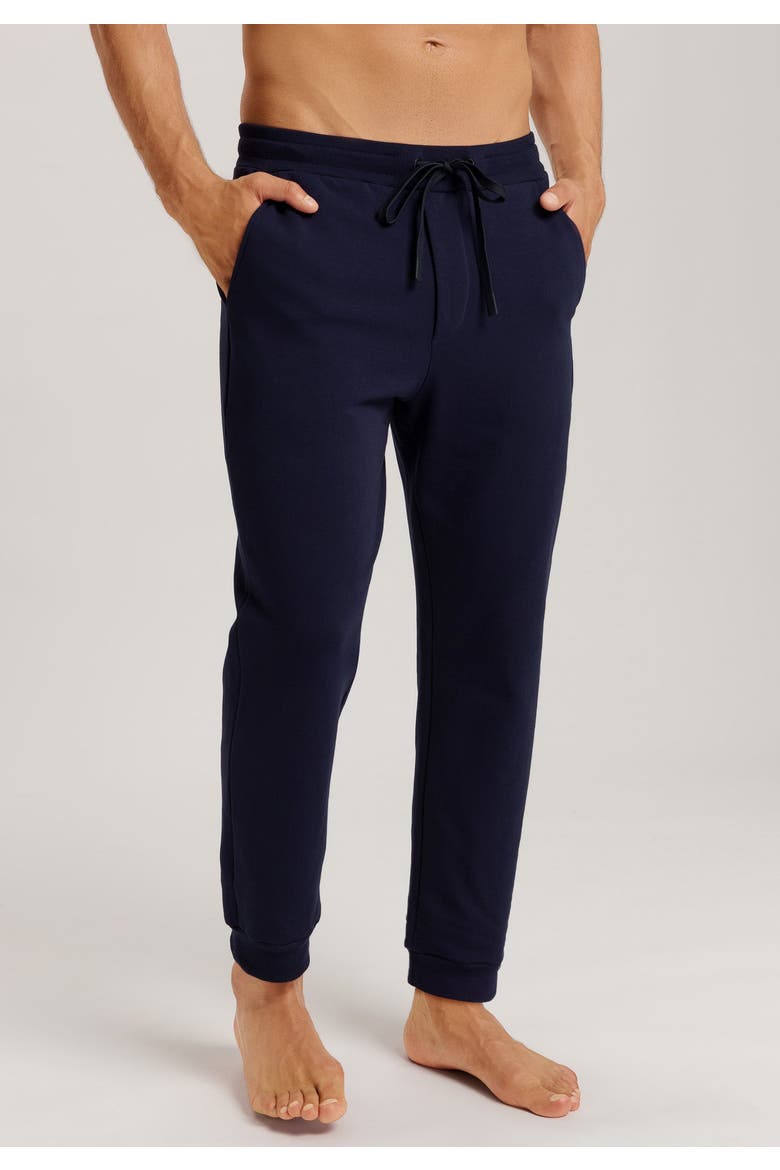 Natural Living Organic Cotton Drawstring Pants, Alternate, color, Deep Navy