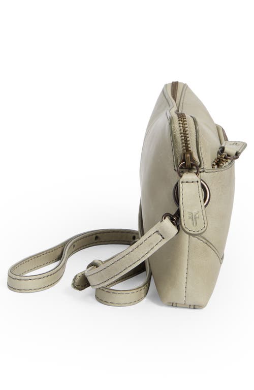 Frye Melissa Leather Crossbody Wristlet In Green