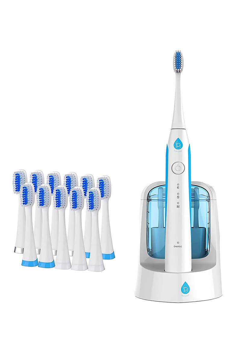S750 Sonic Smart Series Electronic Power Rechargeable Battery Toothbrush, Alternate, color, WHITE