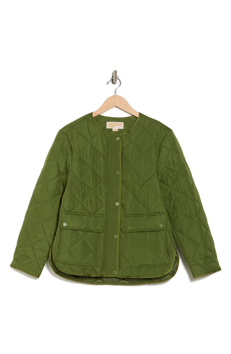 Michael Kors Water Resistant Quilted Jacket, Alternate, color,