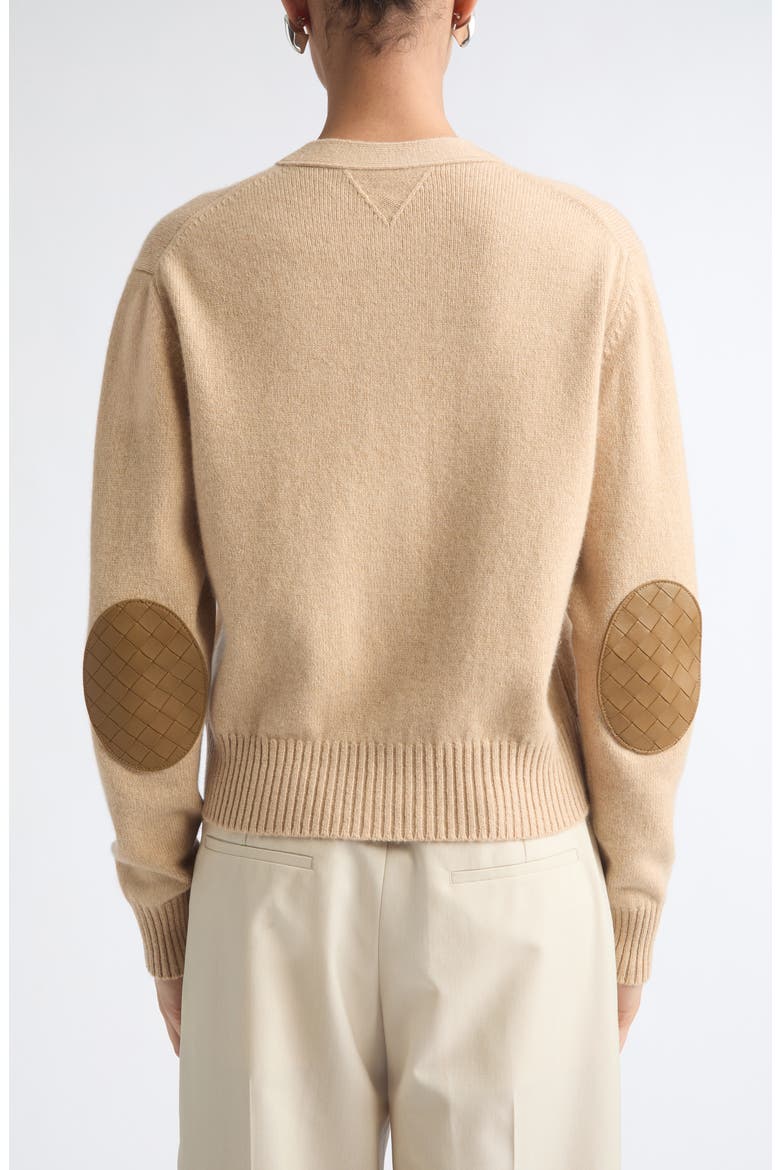 Classic Cashmere Blend Cardigan, Alternate, color, 2645 WAX