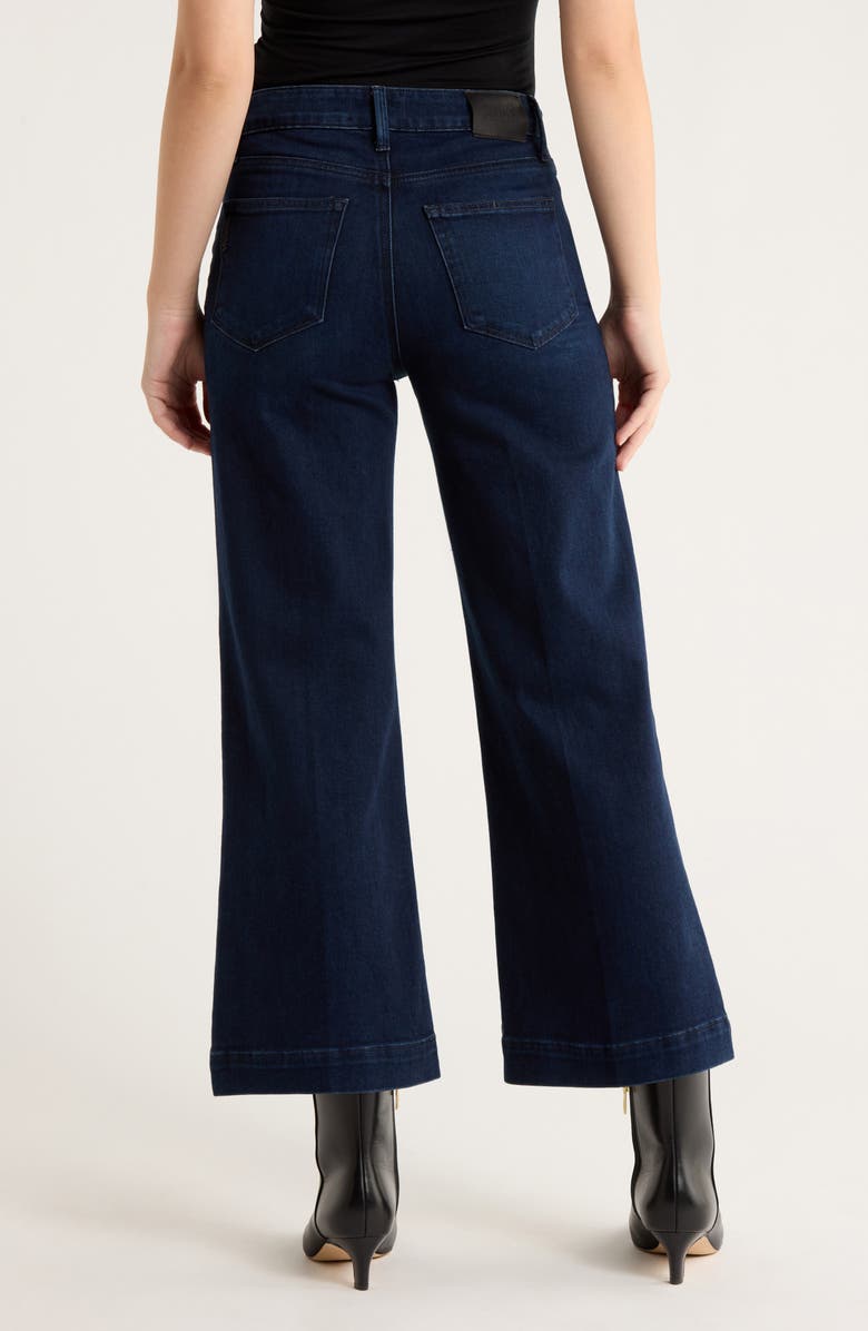 PAIGE Anessa High Waist Ankle Wide Leg Jeans, Alternate, color, Bespoke