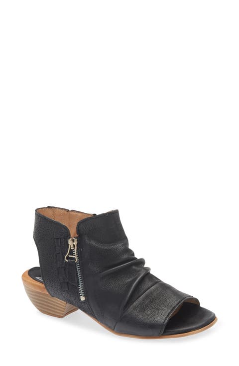 Carla Peep Toe Bootie (Women)