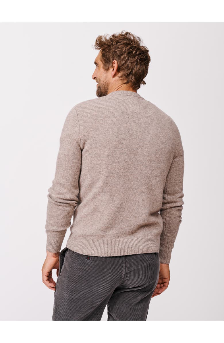 Aubin Phillips Lambswool Crew Neck Sweater, Alternate, color, Stone