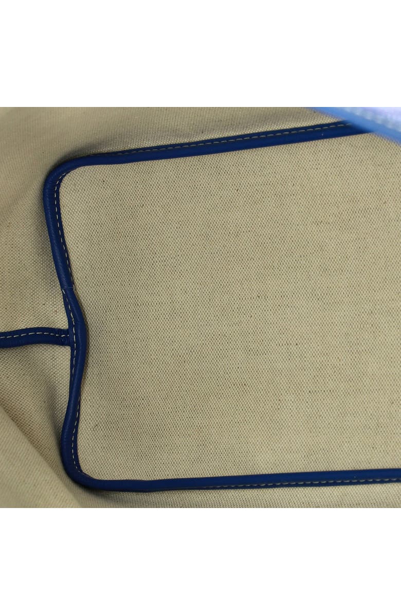 Pre-Owned Goyard Chien Gris Pet Carrier Tote Coated Canvas, Alternate, color, Blue