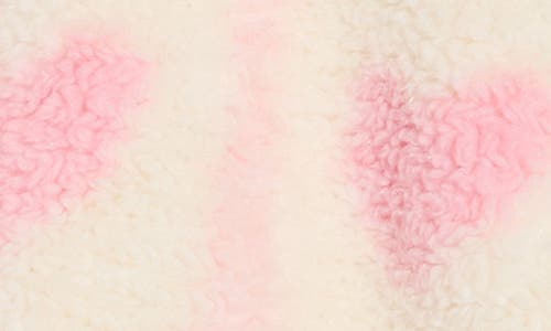 THREAD & SUPPLY THREAD & SUPPLY PRINTED FAUX SHEARLING JACKET