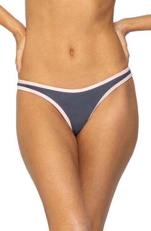 Dina Contrast Bikini Bottoms