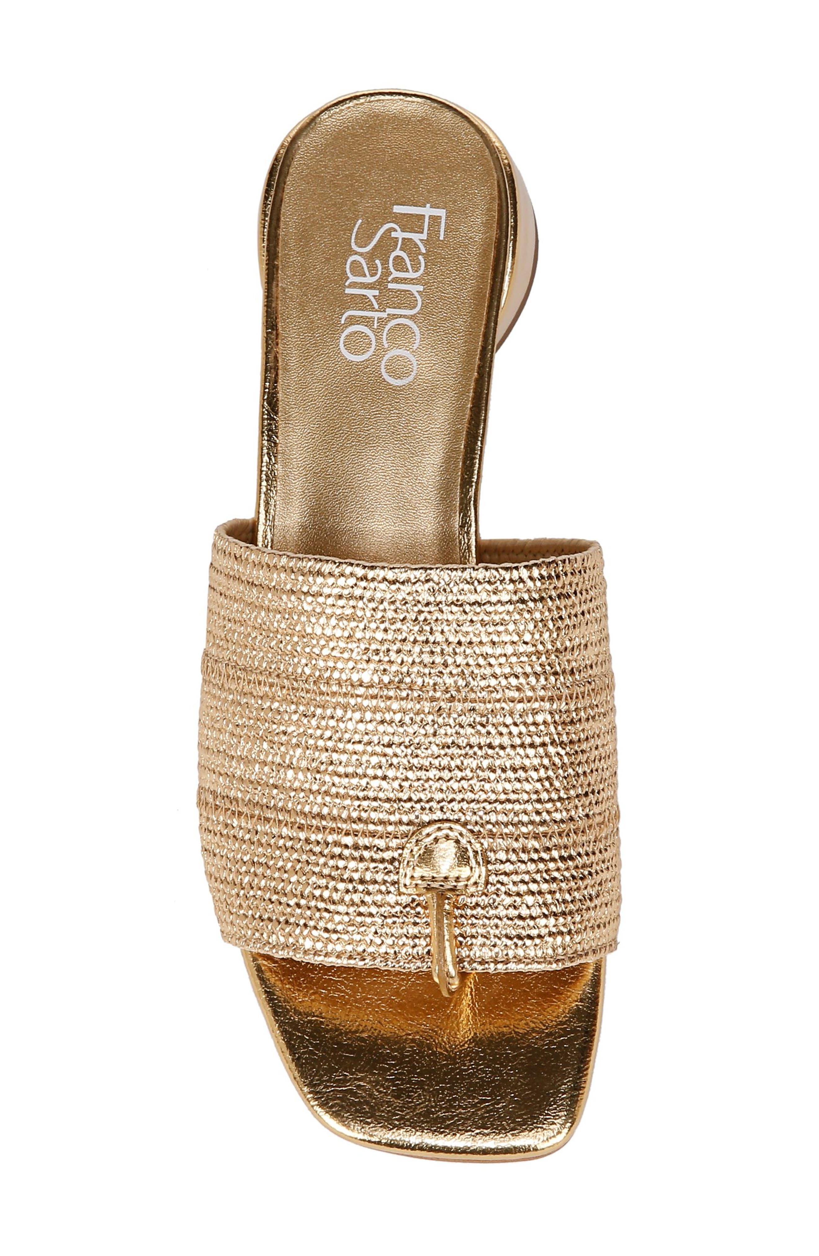 Loran Sandal, Alternate, color, GOLD