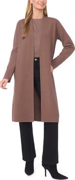 Halogen® Open Front Longline Cardigan