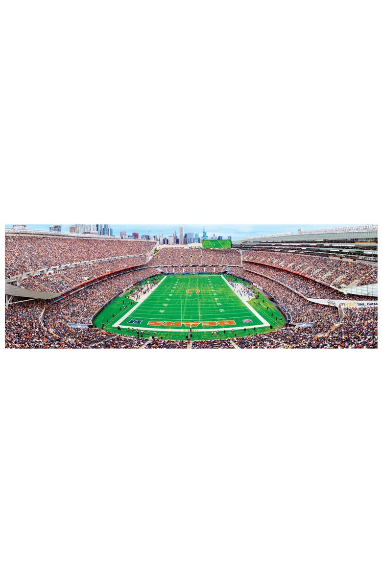 Chicago Bears 1000pc Panoramic Puzzle, Alternate, color, Multicolor