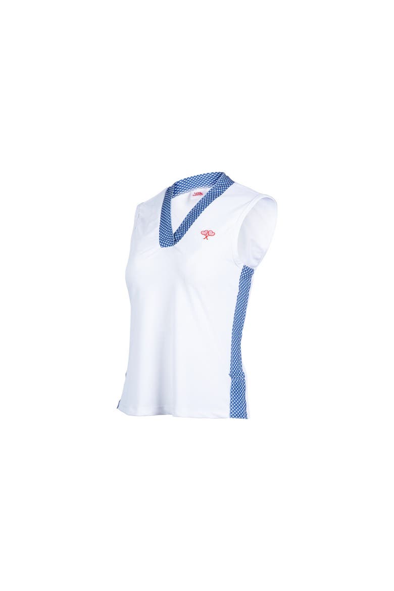 Women's Tracy Top Gingham, Alternate, color, Blue