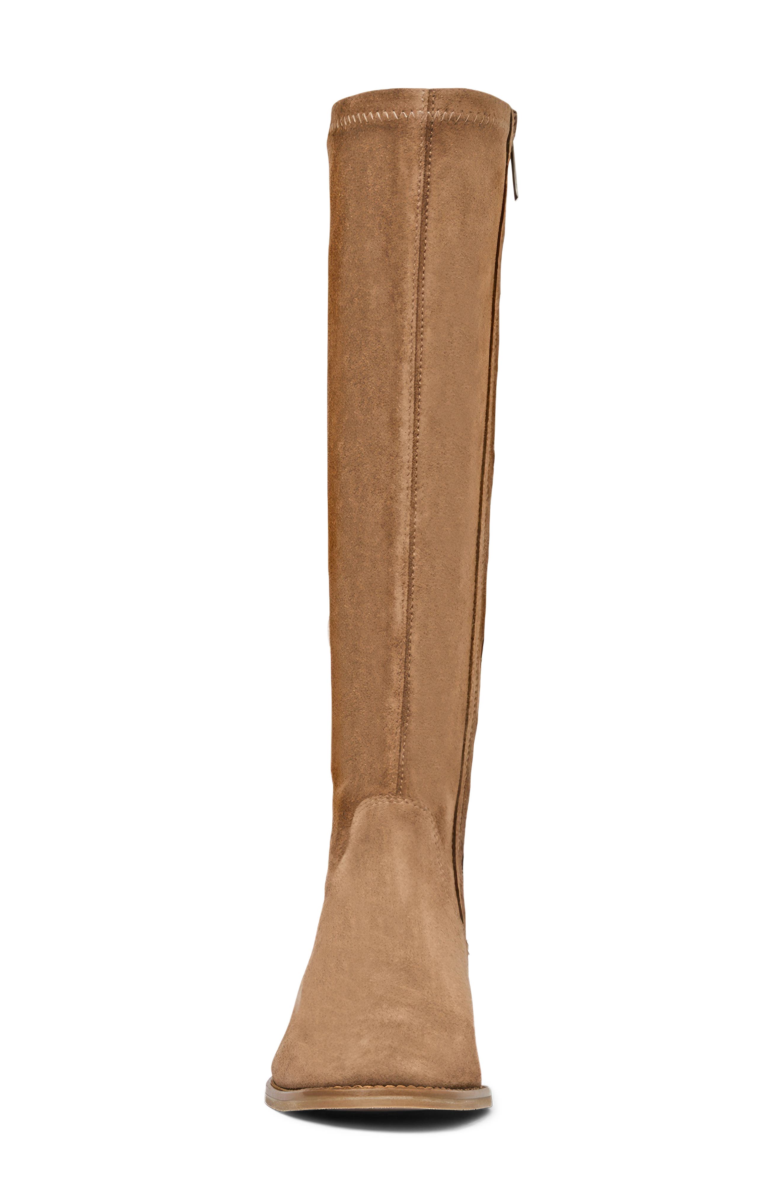 Sabrena Weatherproof Knee High Boot, Alternate, color, AMARETTO SUEDE