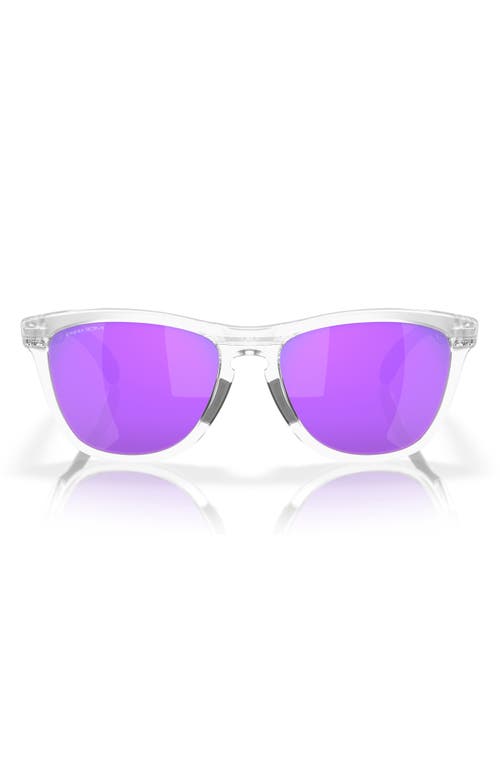 Oakley Frogskins™ Range 55mm Prizm™ Keyhole Low Bridge Sunglasses In Clear