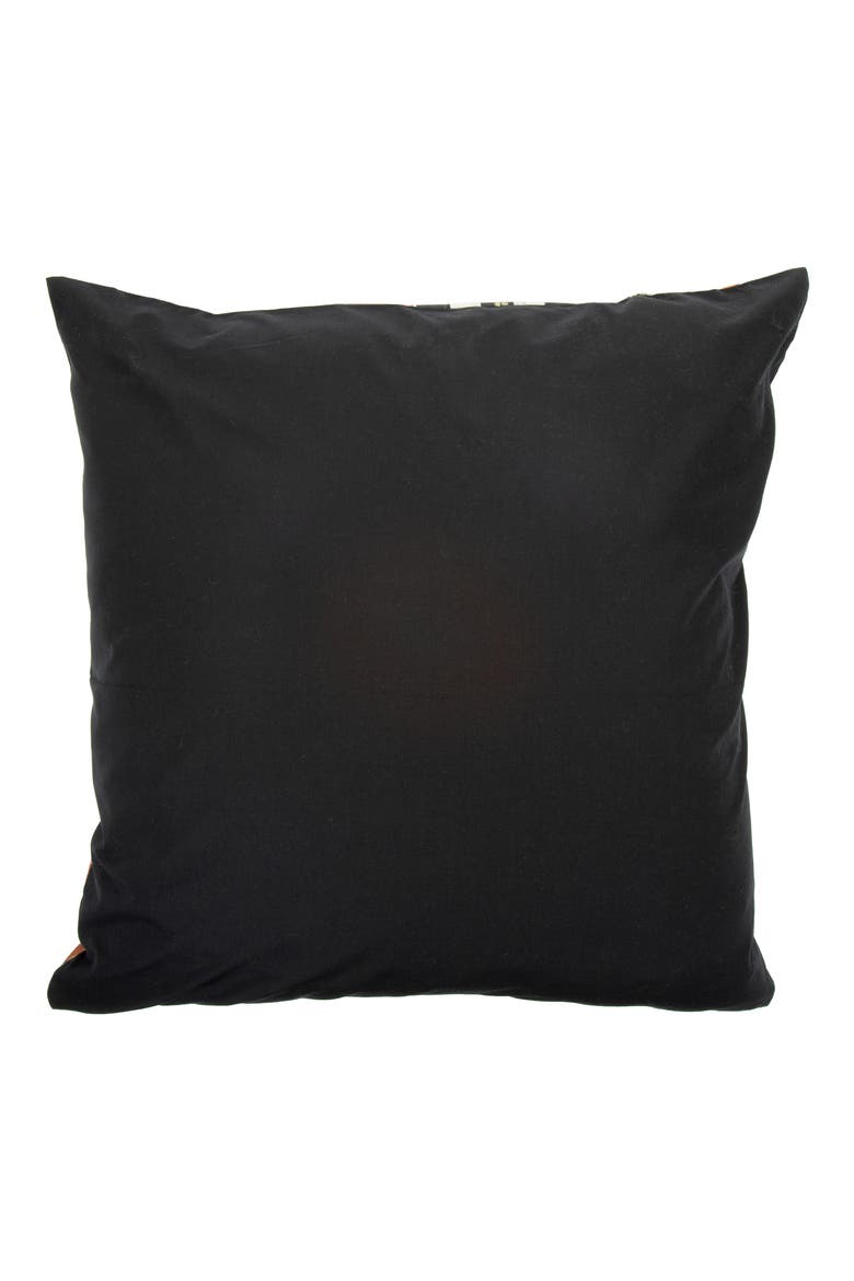 Courtly Flower Market Accent Pillow, Alternate, color, WHITE MULTI