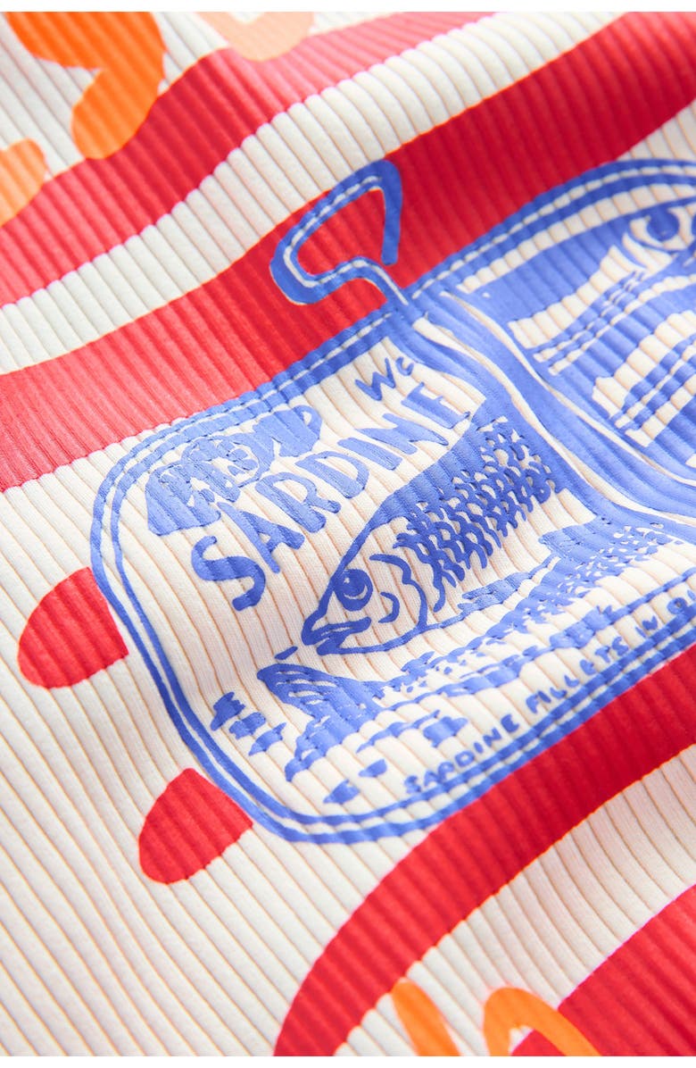 NEXT Lisbon Rib Graphic Tank, Alternate, color, White