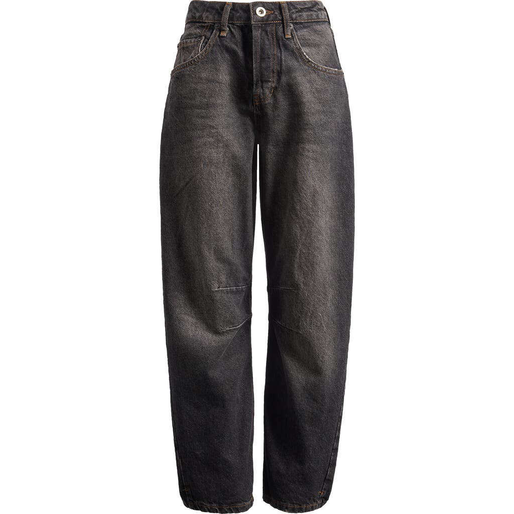 BDG URBAN OUTFITTERS BDG URBAN OUTFITTERS RENAE HORSESHOE BARREL LEG JEANS