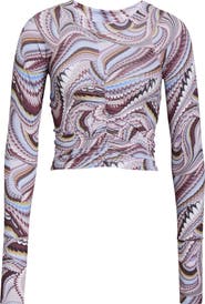 Free People FP Movement Tempo Ruched Crop Top