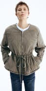 H&M Quilted Twill Jacket