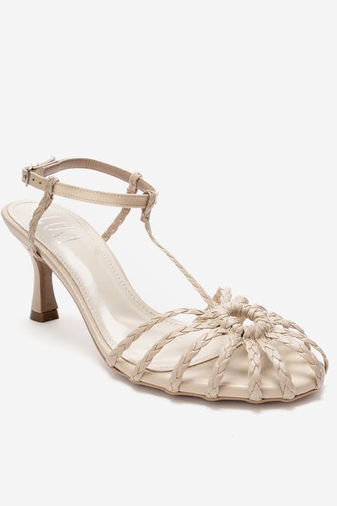 Gerald Woven Strap Stiletto Pump