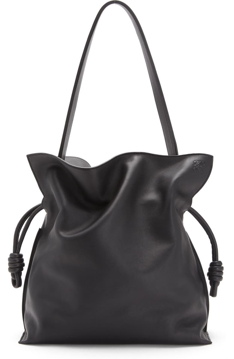 Loewe Large Flamenco Knot Calfskin Leather Bag, Main, color,