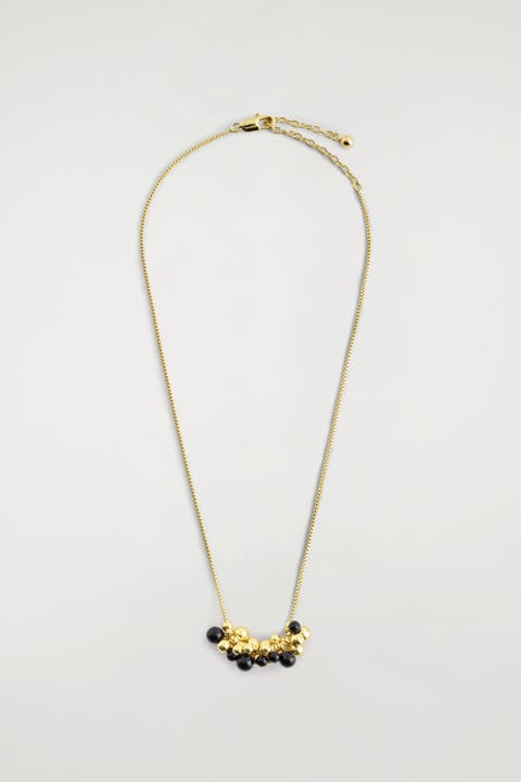 Clustered Beaded Necklace