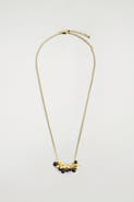 COS Clustered Beaded Necklace