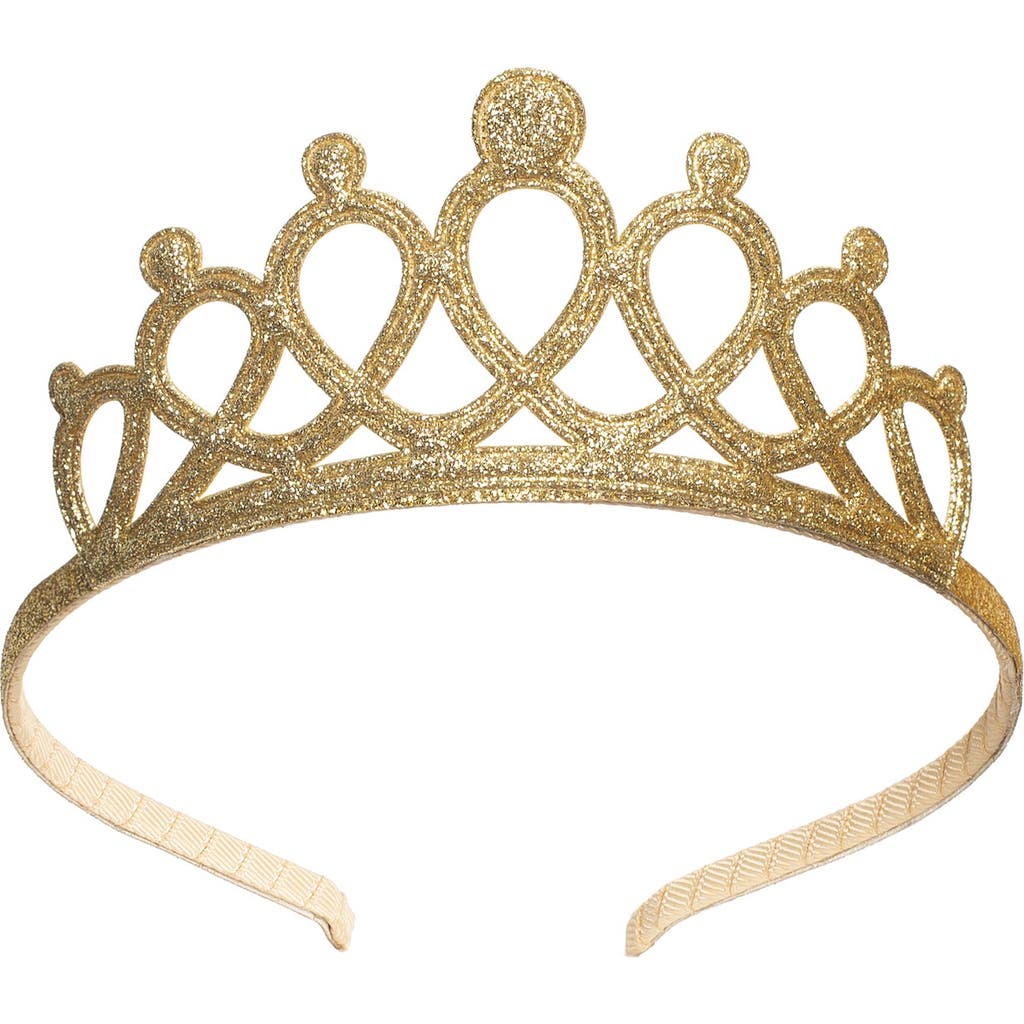 Sweet Wink Gold Tiara Headband In Gold