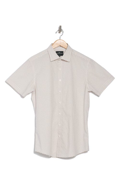 Rodd & Gunn Berwick Forest Short Sleeve Cotton Button-up Shirt In White