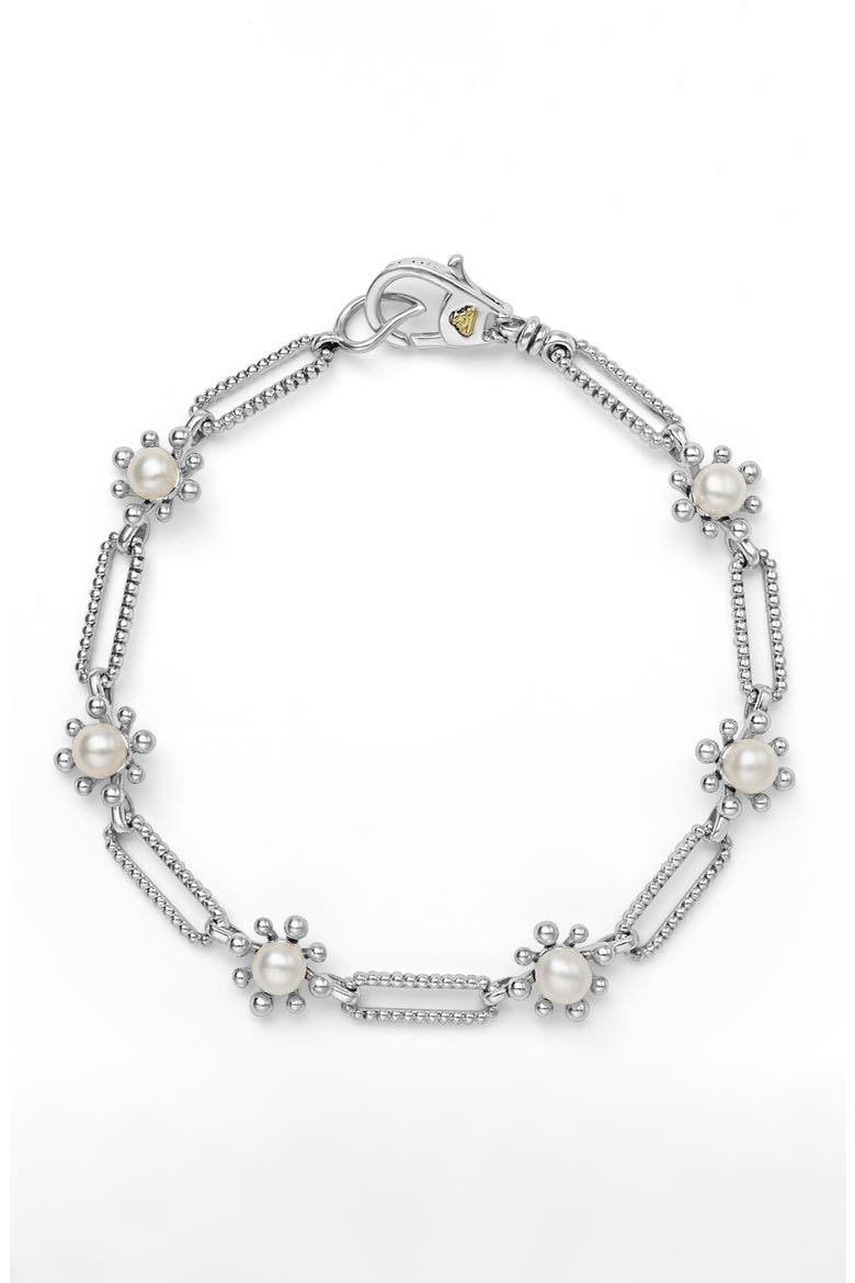 Luna Fleur Freshwater Pearl Station Bracelet video