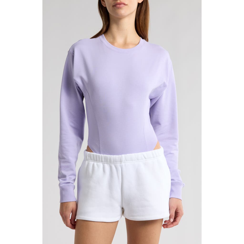 Florence By Mills Oversize Bodysuit In Purple