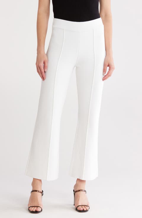 Fit & Flare Knit Pants