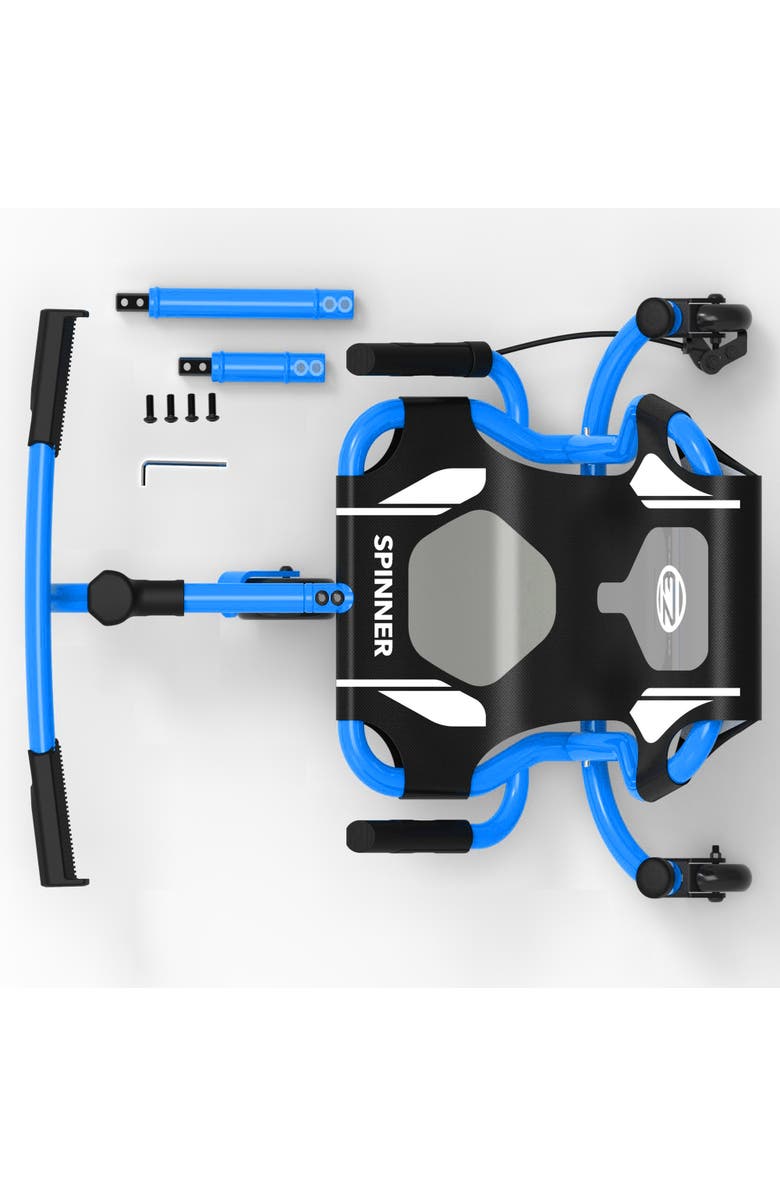 EzyRoller Spinner Ride on Scooter, Aqua Blue, Alternate, color, 