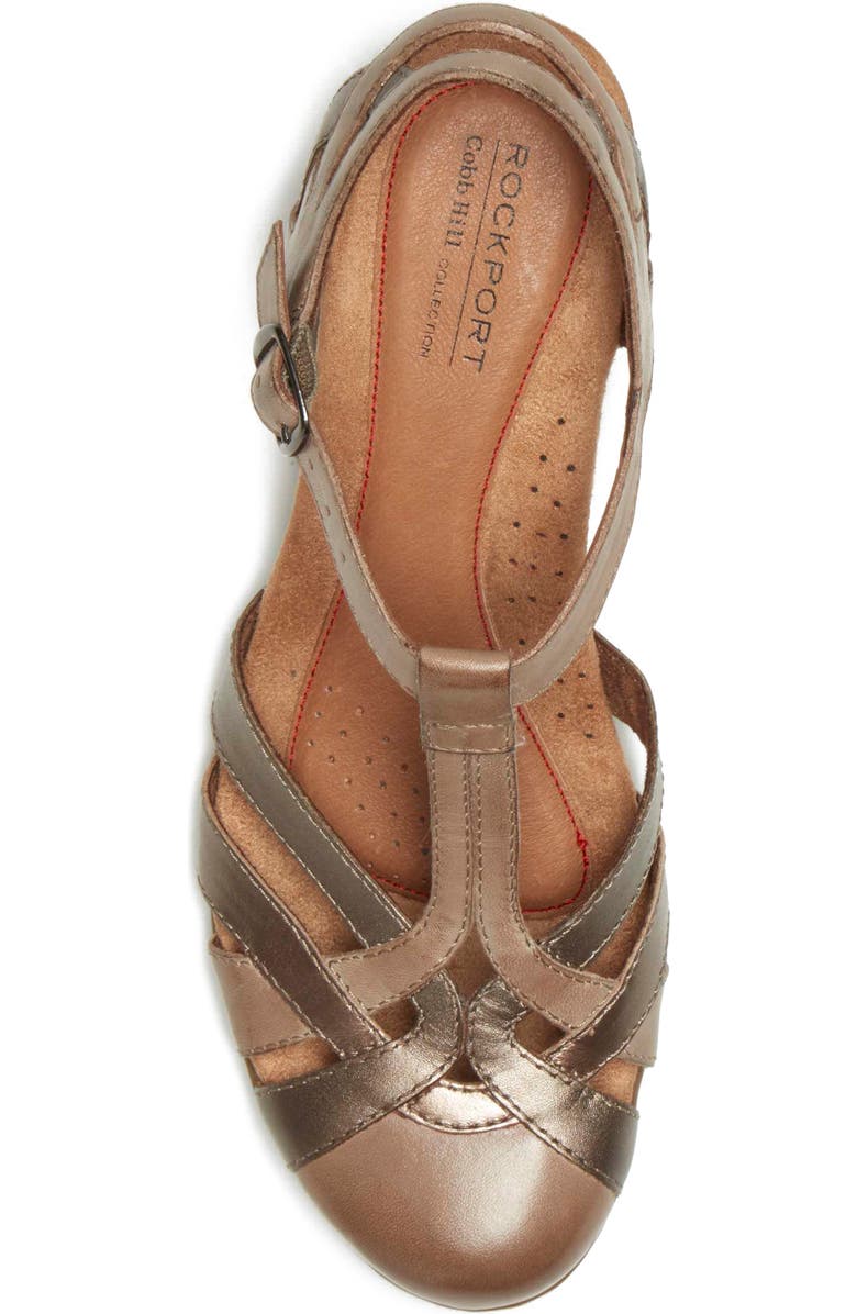 Rockport Cobb Hill 'Aubrey' Sandal, Alternate, color, Khaki