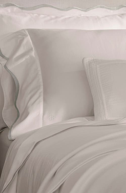 BOLL & BRANCH BOLL & BRANCH SIGNATURE CURVED EDGE SET OF 2 ORGANIC COTTON PILLOWCASES