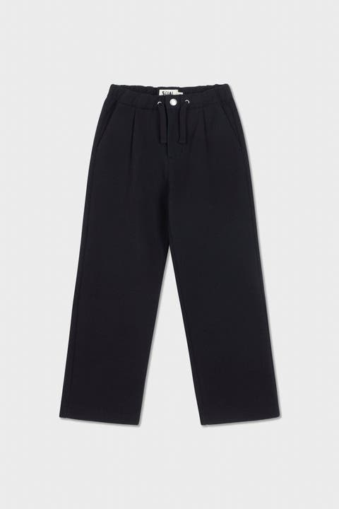 Organic Cotton Recycled Polyester Pleated Pant